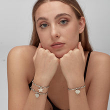 Carica l&#39;immagine nel visualizzatore di Gallery, SBY019 S&#39;AGAPò Bracciale &quot;L&#39;amore tra nonna e nipote è per sempre&quot;
