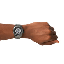 Carica l&#39;immagine nel visualizzatore di Gallery, FOSSIL ME3218 Automatico Uomo in Acciaio Grigio Fumo - Bronson
